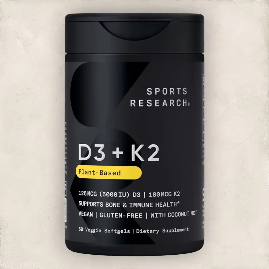 Vitamina D3 + K2- Sports Research