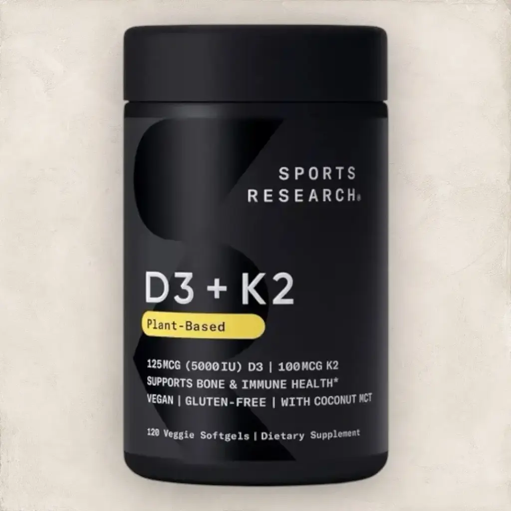 Vitamina D3 + K2- Sports Research