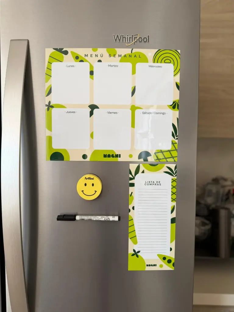 Pizarra Menú Semanal Magni